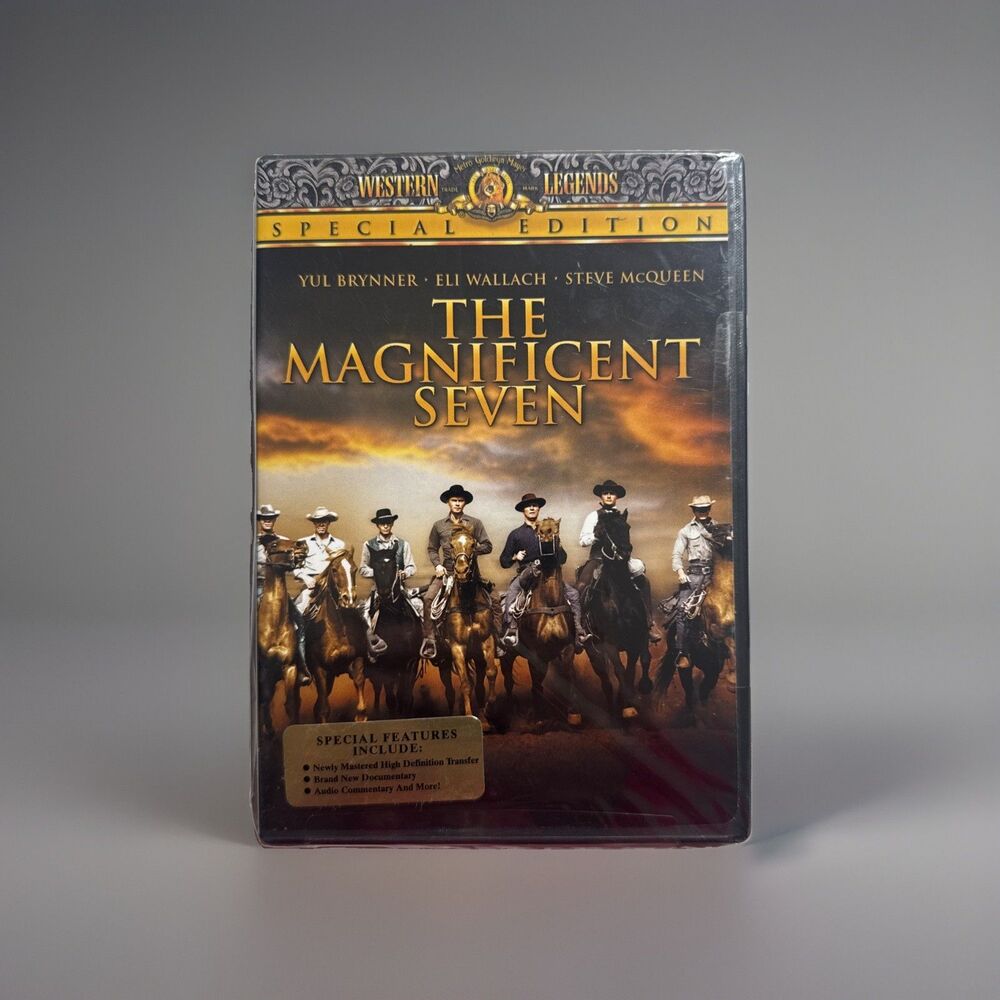 THE MAGNIFICENT SEVEN (DVD) Special Edition - Brand New/Sealed